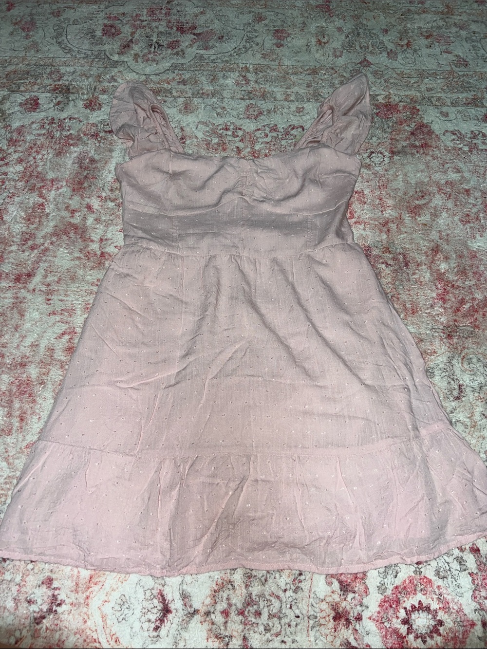 Hollister Dusty Pink Mini Dress